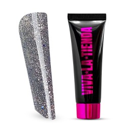 VIVA LA TIENDA POLYGEL Crystal 10 - Silver Ice - 15ml