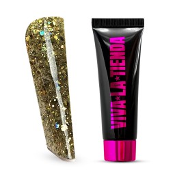 VIVA LA TIENDA POLYGEL Crystal 13 - Olive Aurora  - 15ml