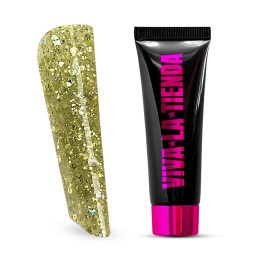 VIVA LA TIENDA POLYGEL Crystal 14 - Lemon Stardust - 15ml