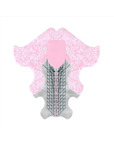 ŞABLOANE S08 FORME EXTREME ROZ 300 BUC