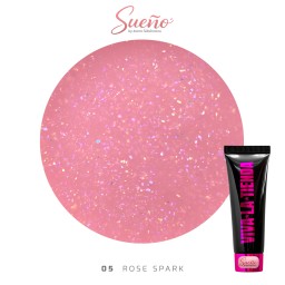 Viva La Tienda Polygelul Sueño 05 - Rose Spark 30ml - by Ioana Săbăreanu