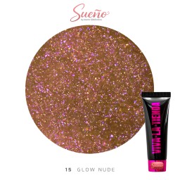 Viva La Tienda Polygelul Sueño 15 - Glow Nude 30ml - by Ioana Săbăreanu