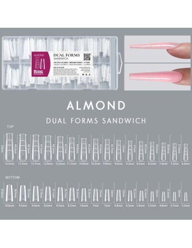 Dual Forms Sandwich ALMOND set 240 buc, 15...