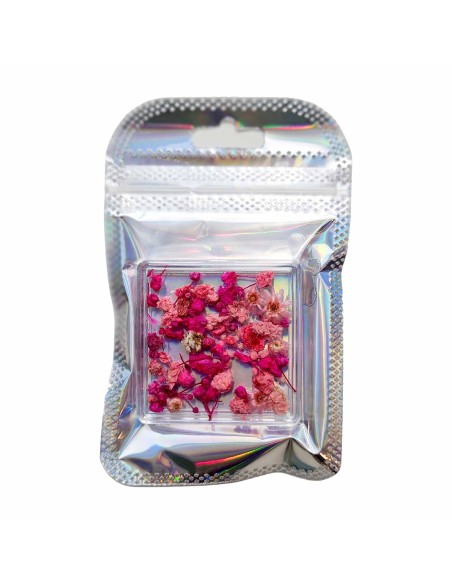 FLORI NATURALE USCATE - ROZ si FUCHSIA