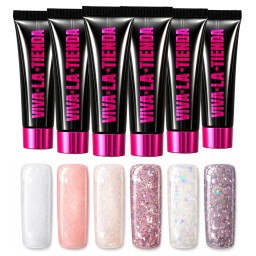 SET POLYGEL VIVA LA TIENDA 6 x 15 ml