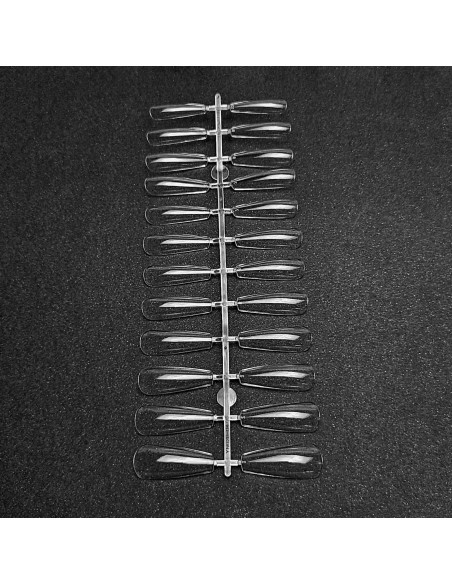 GEL TIPS BALLERINA LONG SET 24 BUC DIVERSE MĂRIMI