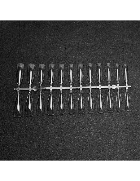 GEL TIPS STILETTO LONG SET 240 BUC DIVERSE MĂRIMI