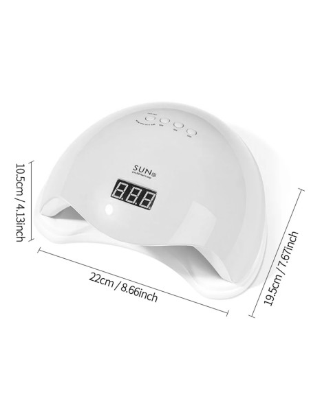 LAMPA SUN5 DUAL LIGHT 365 + 405 nm 48W WHITE