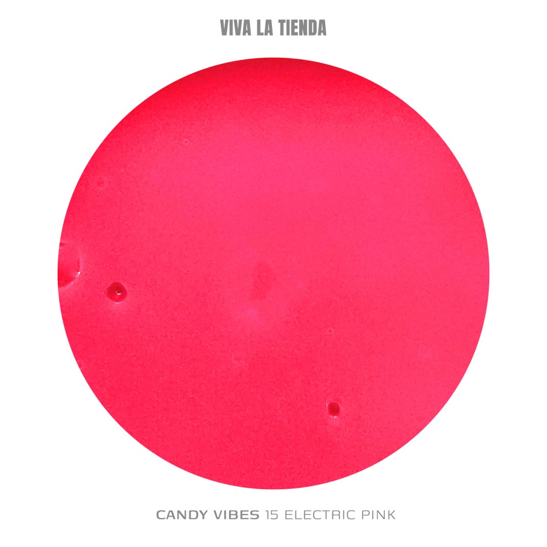 Polygel Viva La Tienda – Candy Vibes 15 Electric Pink 15ml