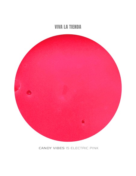 Polygel Viva La Tienda – Candy Vibes 15 Electric Pink 15ml