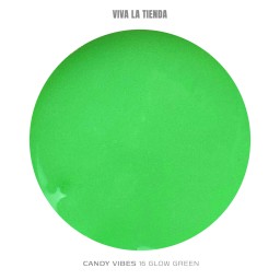 Polygel Viva La Tienda – Candy Vibes 16 Glow Green 15ml