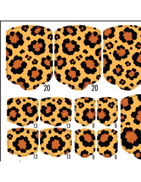PEDI WRAPS ANIMAL COUTURE AC-8 GELAXYO