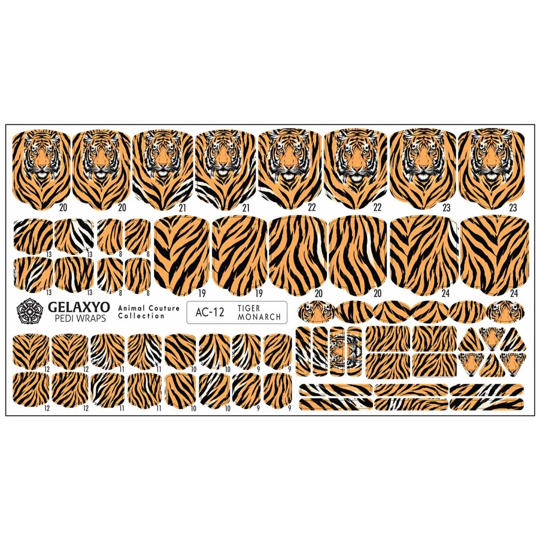 PEDI WRAPS ANIMAL COUTURE AC-12 GELAXYO CU 38...