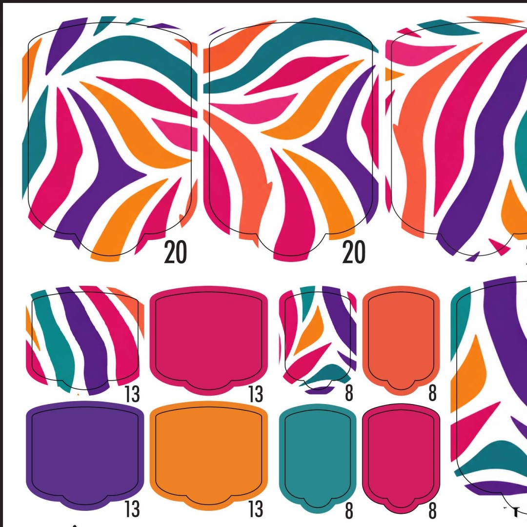 PEDI WRAPS ANIMAL COUTURE AC-14 GELAXYO