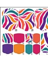 PEDI WRAPS ANIMAL COUTURE AC-14 GELAXYO