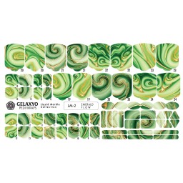 PEDI WRAPS LIQUID MARBLE LM-2 GELAXYO 2