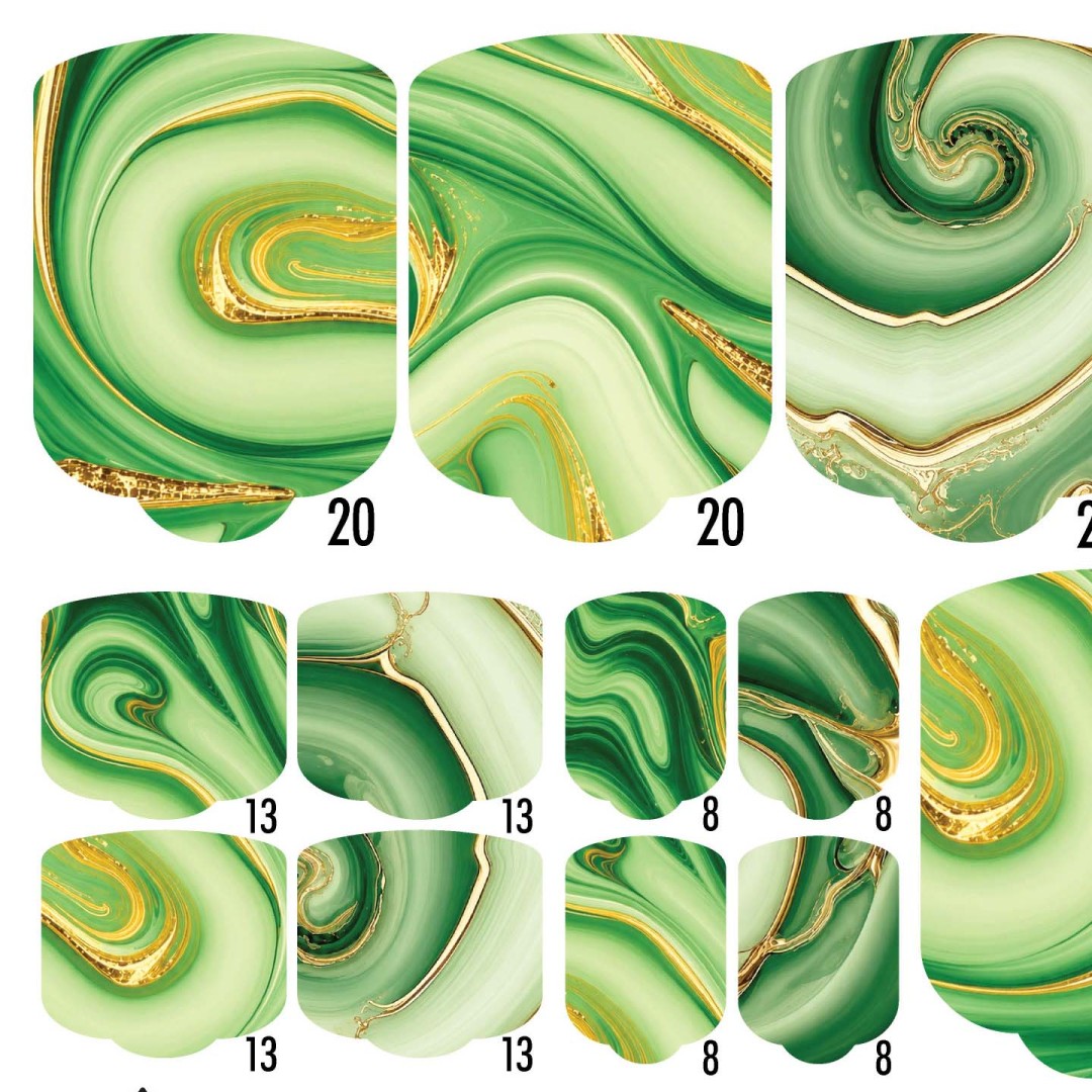 PEDI WRAPS LIQUID MARBLE LM-2 GELAXYO