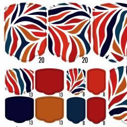 PEDI WRAPS ANIMAL COUTURE AC-13 GELAXYO
