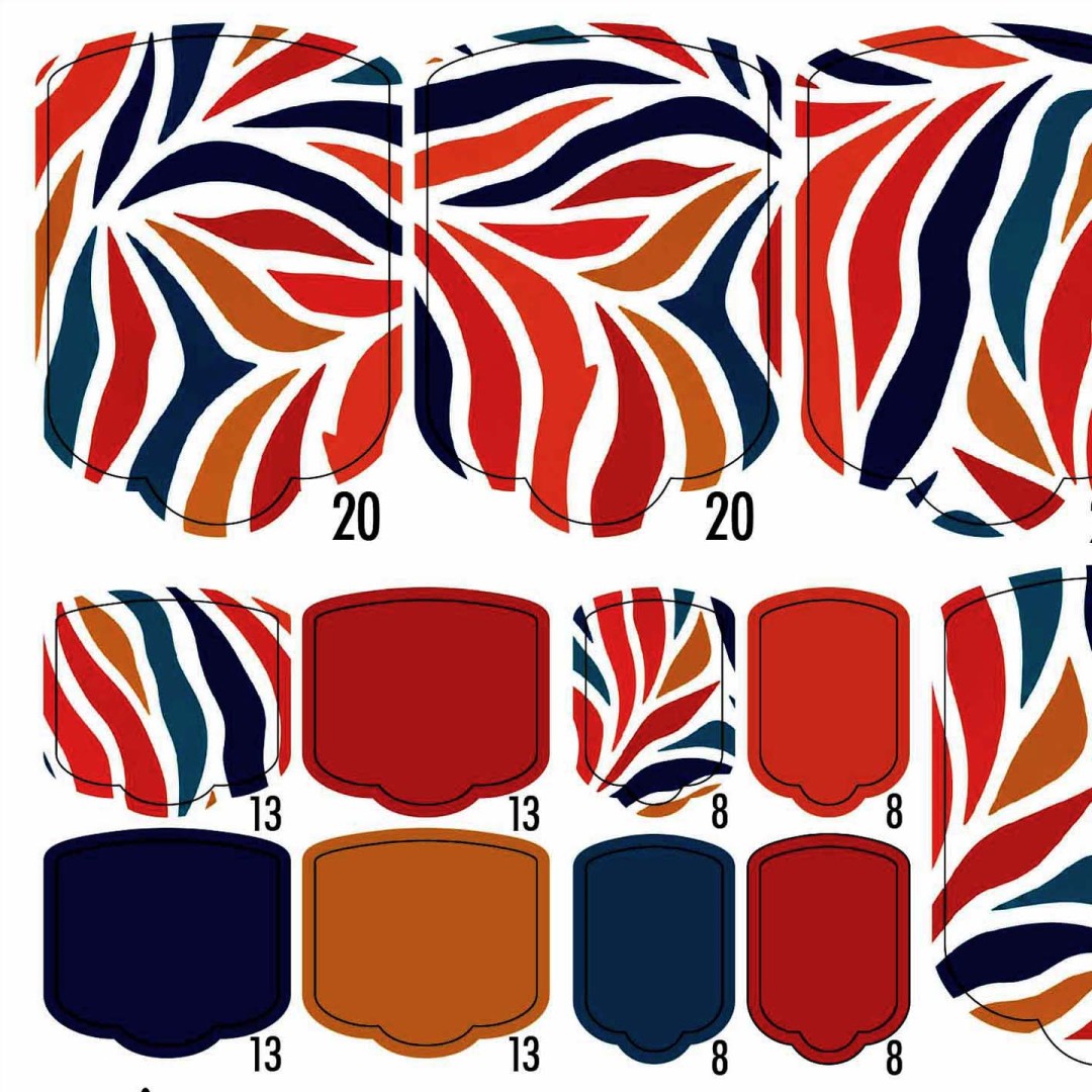 PEDI WRAPS ANIMAL COUTURE AC-13 GELAXYO