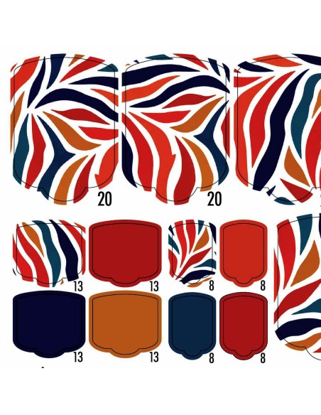 PEDI WRAPS ANIMAL COUTURE AC-13 GELAXYO