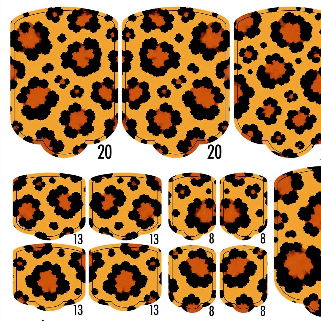PEDI WRAPS ANIMAL COUTURE AC-8 GELAXYO