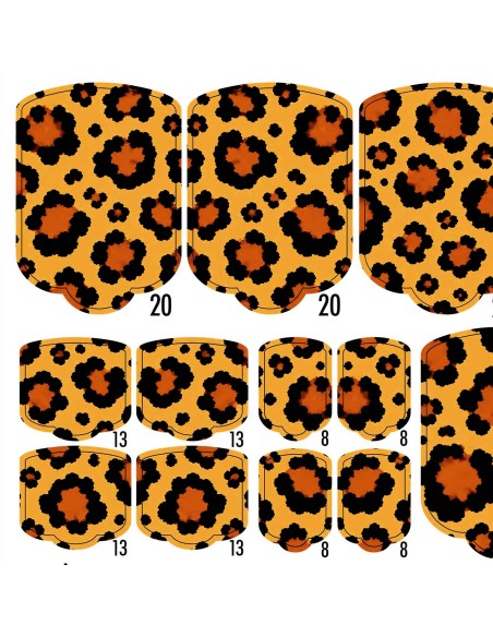 PEDI WRAPS ANIMAL COUTURE AC-8 GELAXYO