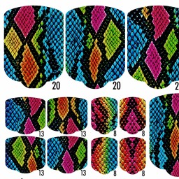 PEDI WRAPS ANIMAL COUTURE AC-15 GELAXYO