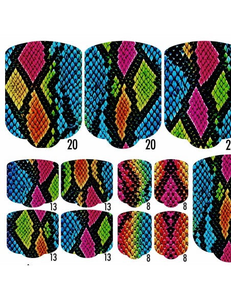 PEDI WRAPS ANIMAL COUTURE AC-15 GELAXYO