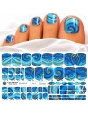 PEDI WRAPS LIQUID MARBLE LM-1 GELAXYO