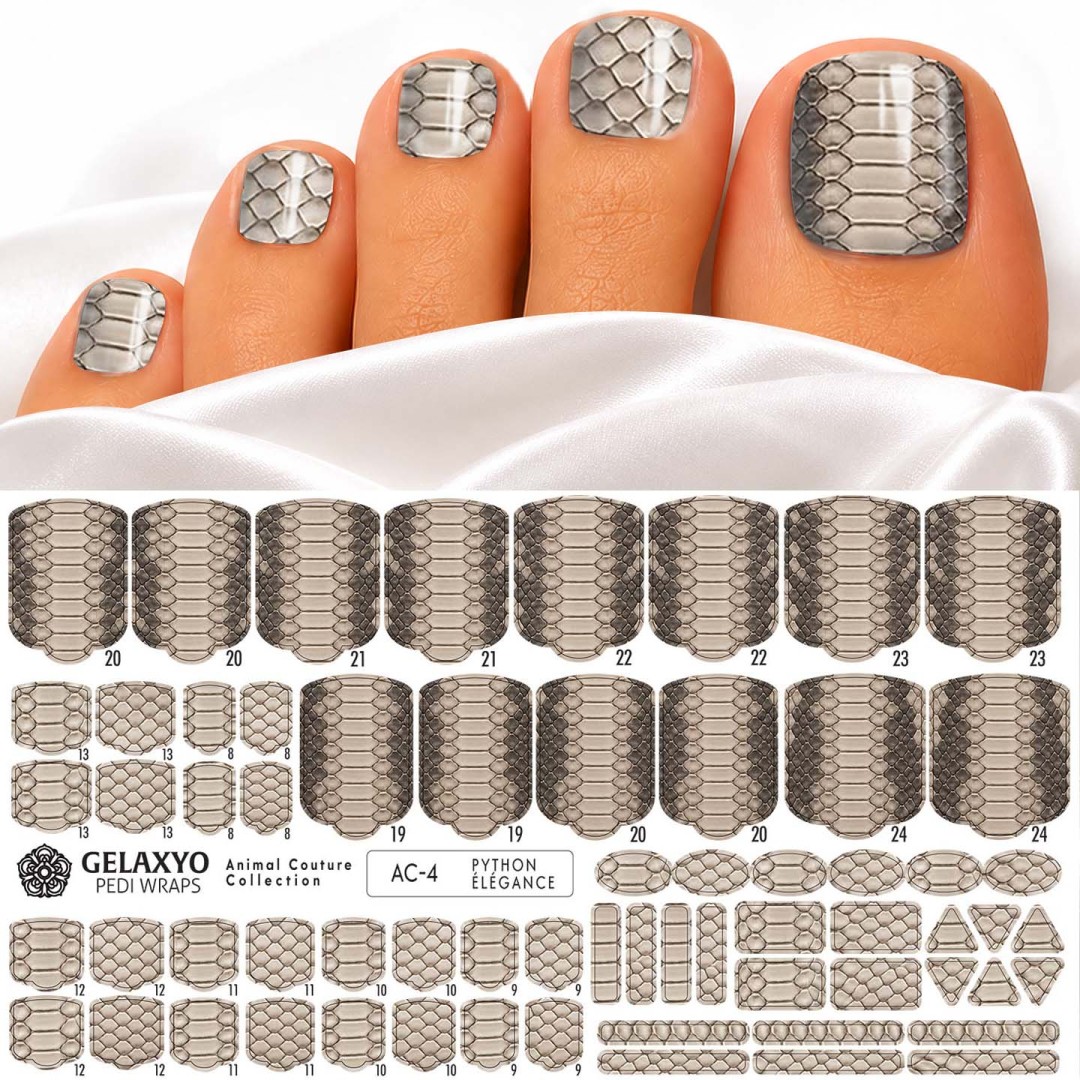 PEDI WRAPS ANIMAL COUTURE AC-04 GELAXYO
