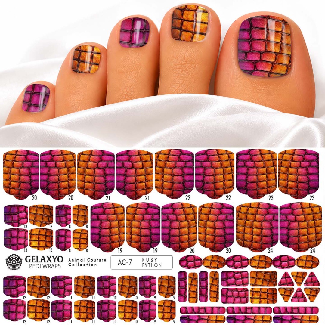 PEDI WRAPS ANIMAL COUTURE AC-07