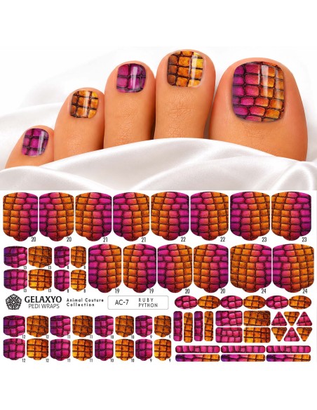 PEDI WRAPS ANIMAL COUTURE AC-07