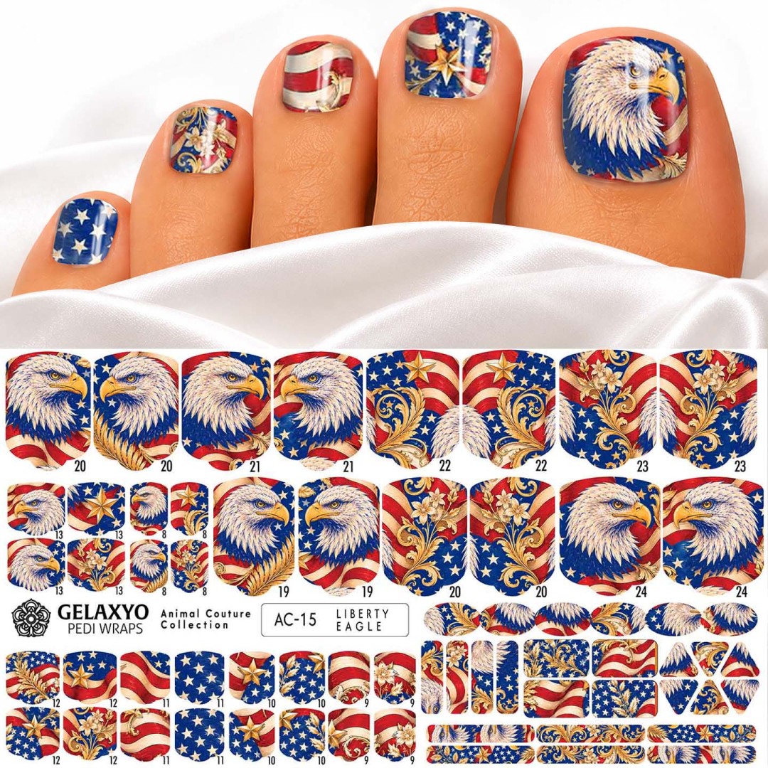 PEDI WRAPS ANIMAL COUTURE AC-15 GELAXYO
