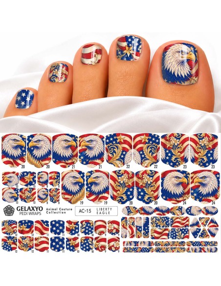 PEDI WRAPS ANIMAL COUTURE AC-15 GELAXYO