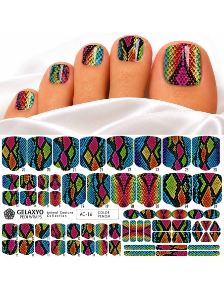 PEDI WRAPS ANIMAL COUTURE AC-16 GELAXYO