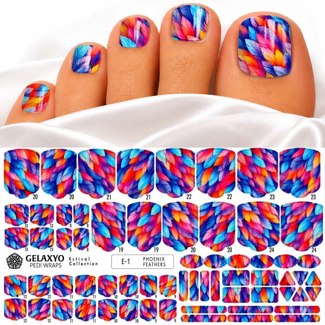 PEDI WRAPS ESTIVAL 01 GELAXYO