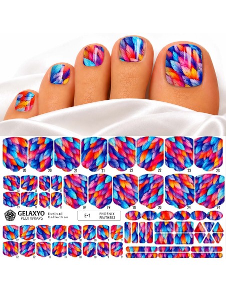 PEDI WRAPS ESTIVAL 01 GELAXYO