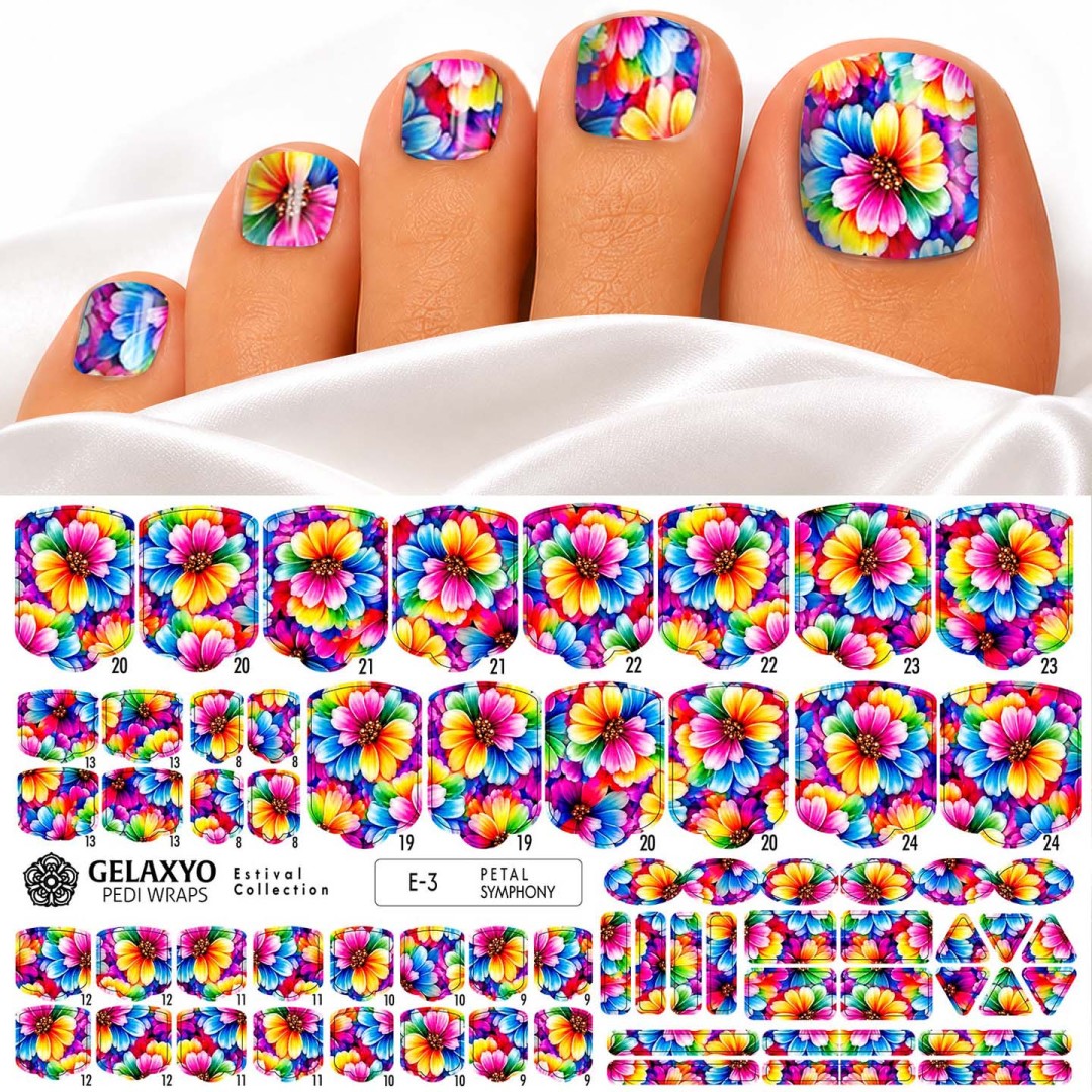 PEDI WRAPS ESTIVAL 03 GELAXYO