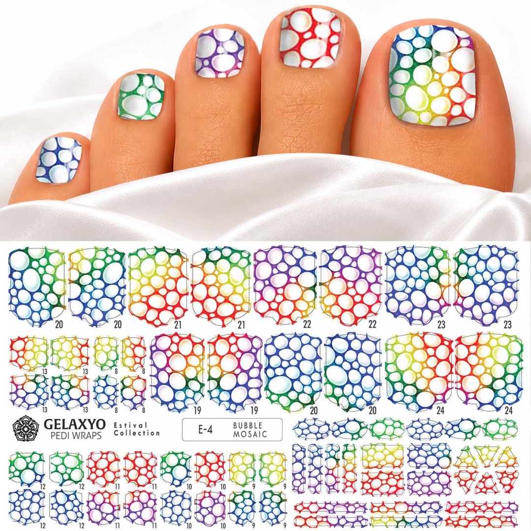 PEDI WRAPS ESTIVAL 04 GELAXYO