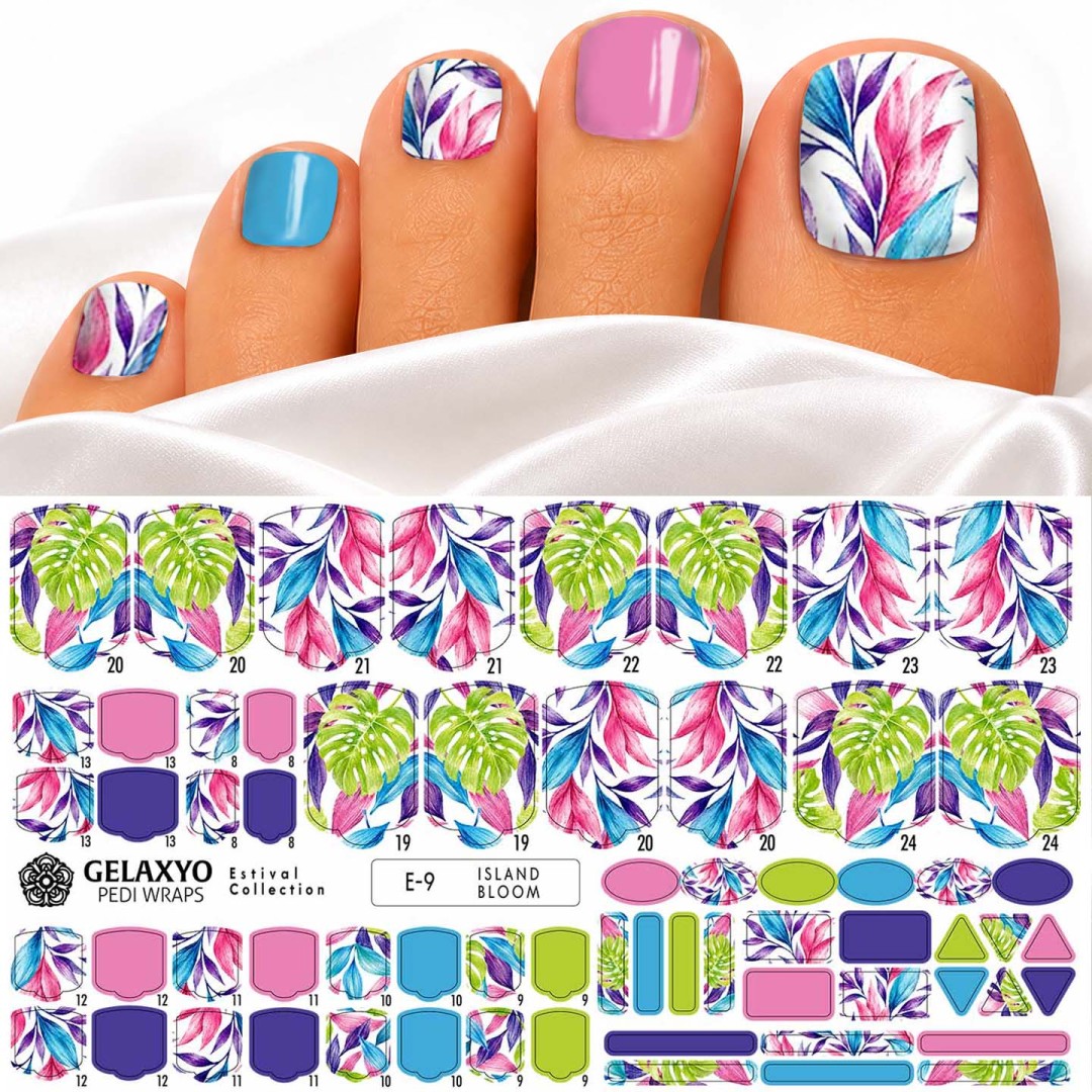 PEDI WRAPS ESTIVAL 09 GELAXYO