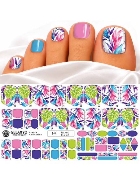 PEDI WRAPS ESTIVAL 09 GELAXYO