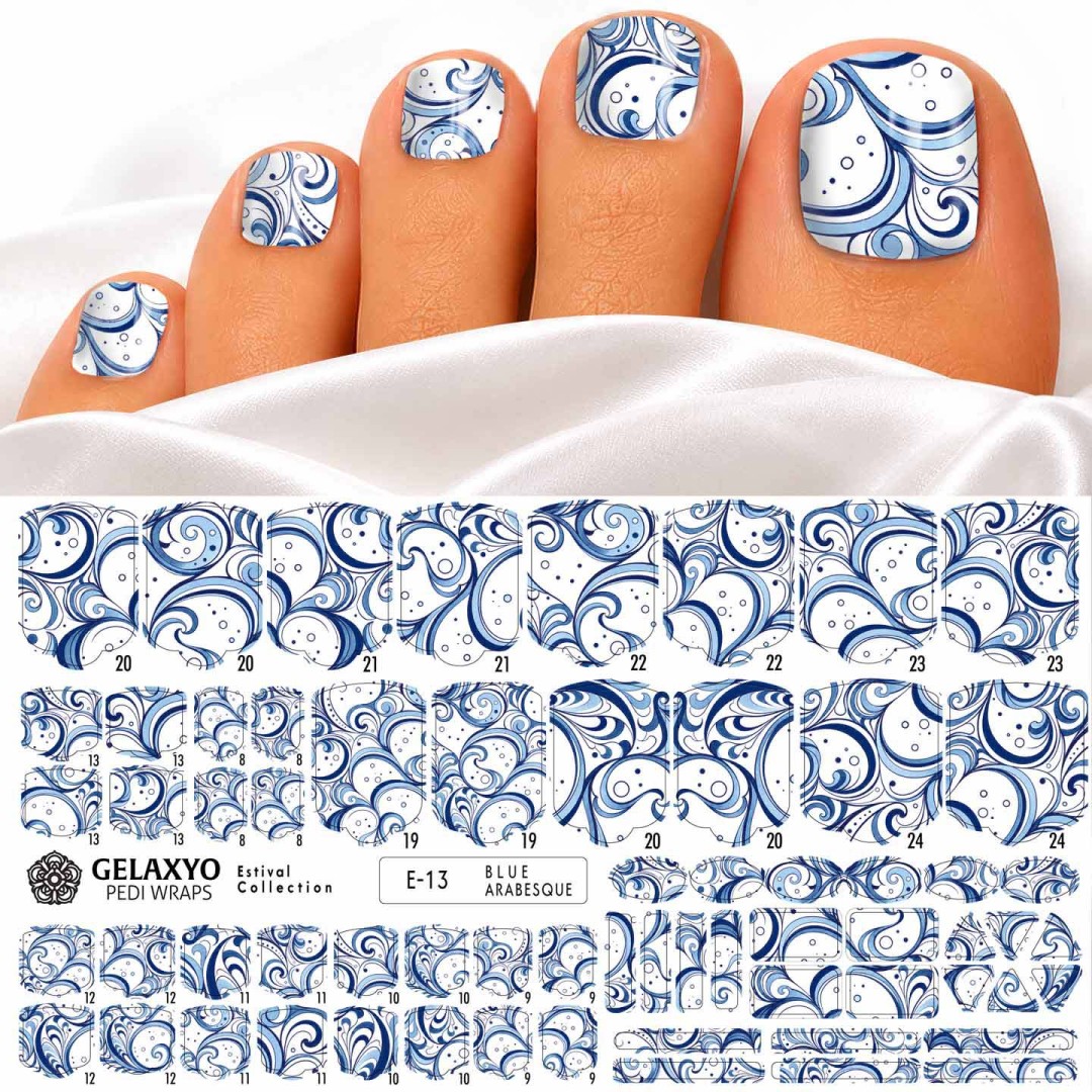 PEDI WRAPS ESTIVAL E-13 GELAXYO