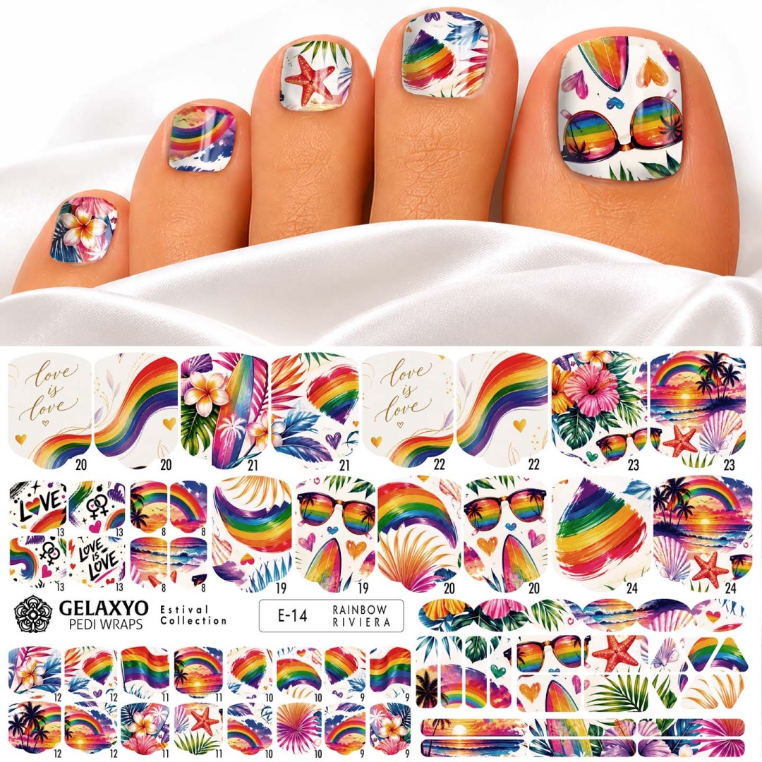 PEDI WRAPS ESTIVAL E-14 GELAXYO