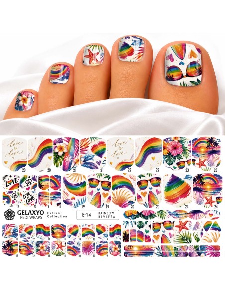 PEDI WRAPS ESTIVAL E-14 GELAXYO
