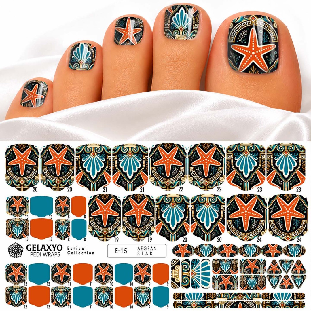 PEDI WRAPS ESTIVAL E-15 GELAXYO