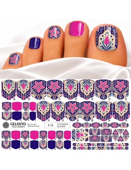 PEDI WRAPS ESTIVAL E-16 GELAXYO