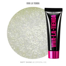 Polygel Viva La Tienda – Soft Shine 22 Crystal Ice 15ml –... 2