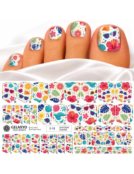 PEDI WRAPS ESTIVAL E-18 GELAXYO