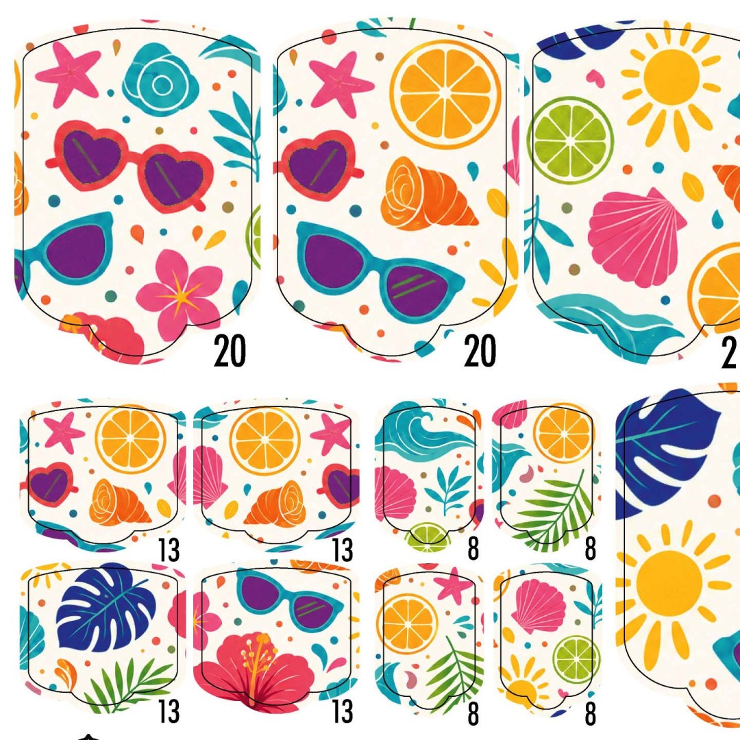PEDI WRAPS ESTIVAL E-18 GELAXYO CU 38 DE...