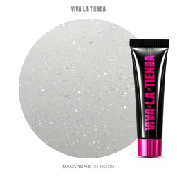 Polygel Viva La Tienda – MACARONS 09 15ml Moon – argintiu...